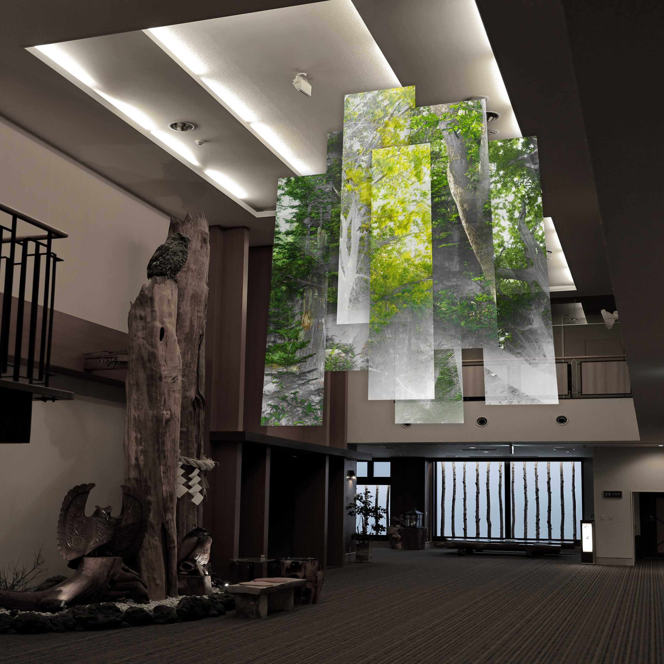 アート展示「原生林のエントランス」のお知らせ（2024年1月26日